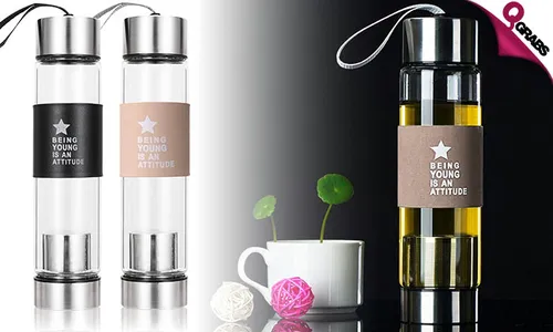 Glass Infuser Bottle!